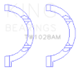 Picture of King Engine Bearings Chrysler Pentastar 3.6L ERB V6 Thrust Washer Set