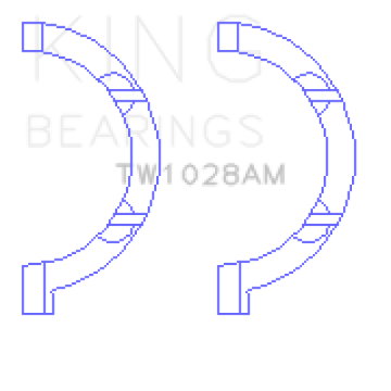 Picture of King Engine Bearings Chrysler Pentastar 3.6L ERB V6 Thrust Washer Set
