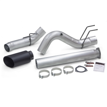 Picture of Banks Power 2017 Ford 6.7L 5in Monster Exhaust System - Single Exhaust w/ Black Tip