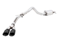 Picture of AWE Tuning 2019+ Ford Ranger 0FG Performance Exhaust System w/Diamond Black Tips & Rock Guard