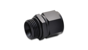 Picture of Vibrant -6AN Female to -10 ORB Swivel Adapter w/ O-Ring - Anodized Black