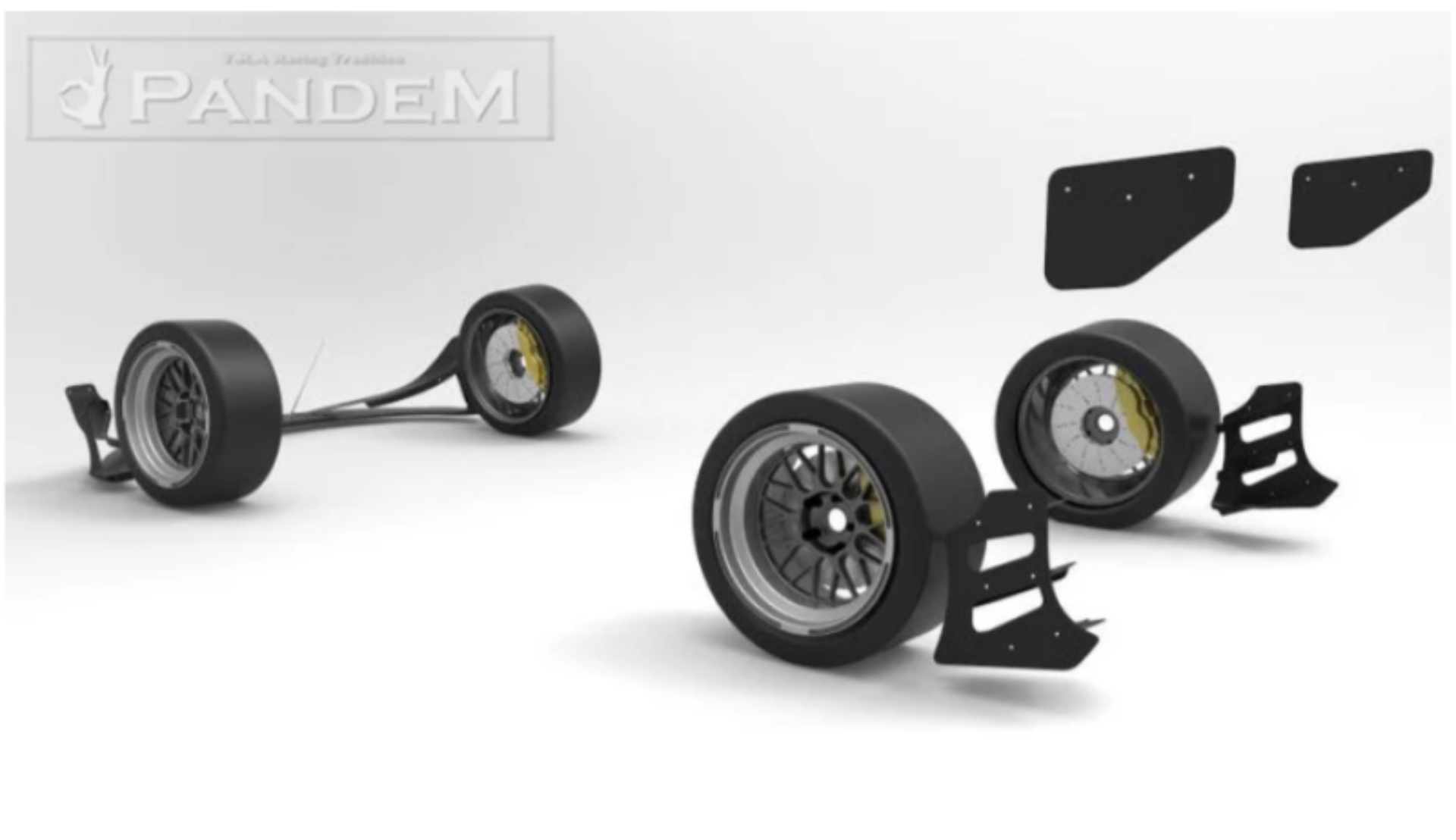Picture of GReddy 2012+ Scion FR-S Pandem Wide Body V3.5 Rear Canards