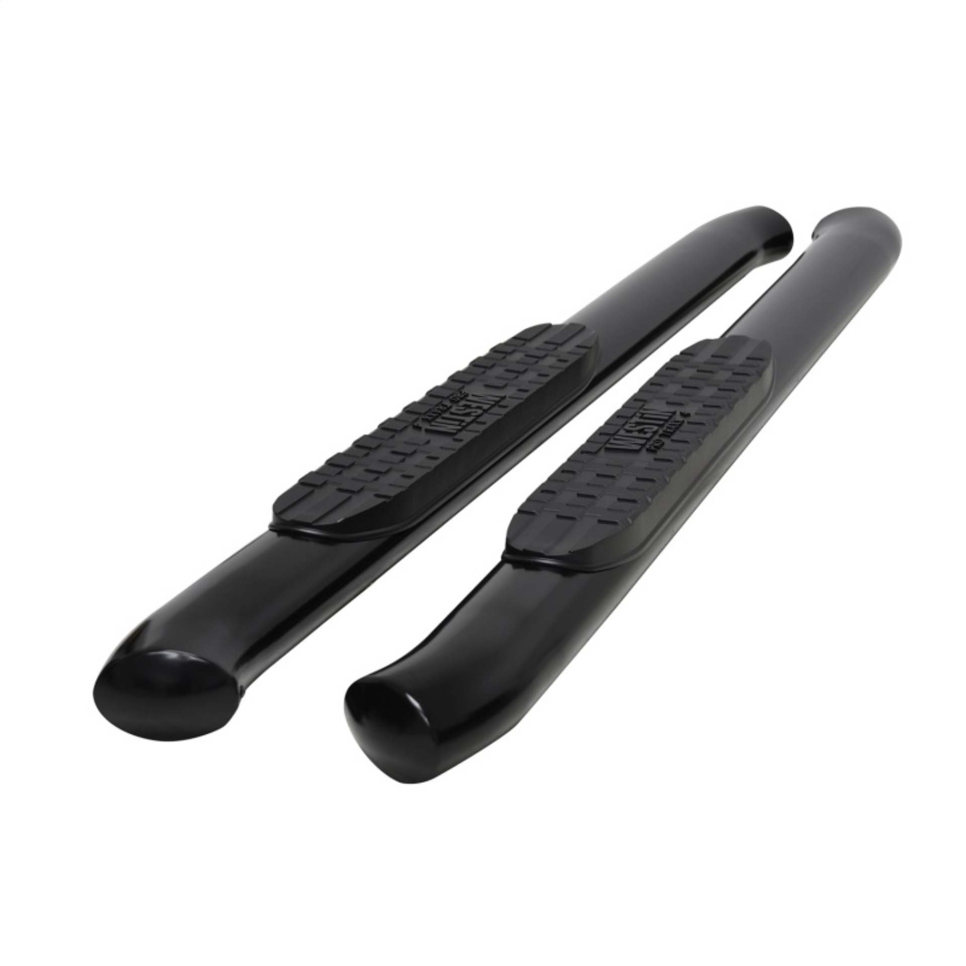 Picture of Westin 19-20 Chevrolet Silverado / GMC Sierra 1500 Reg Cab PRO TRAXX 4 Oval Nerf Step Bars - Black