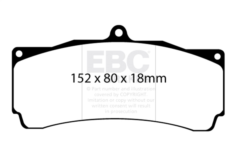 Picture of EBC RP-X Brake Pad Sets - DP8006RPX