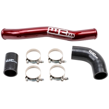 Picture of Wehrli 2020-2024 Chevrolet 6.6L L5P Duramax Upper Coolant Pipe - WCFab Red