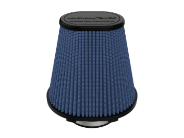 Picture of aFe MagnumFORCE Intake Replace Air Filter w/Pro5R Med 4in F x 7.75x6.5in B x 4.75x3.5in T x 7in H