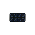 Picture of AEM EV 8 Button Keypad CAN Based Programmable Backlighting