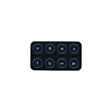 Picture of AEM EV 8 Button Keypad CAN Based Programmable Backlighting