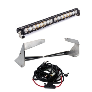 Picture of Baja Designs 2019+ Ram 2500/3500 20 Inch S8 Driving Combo Bumper Kit - Clear