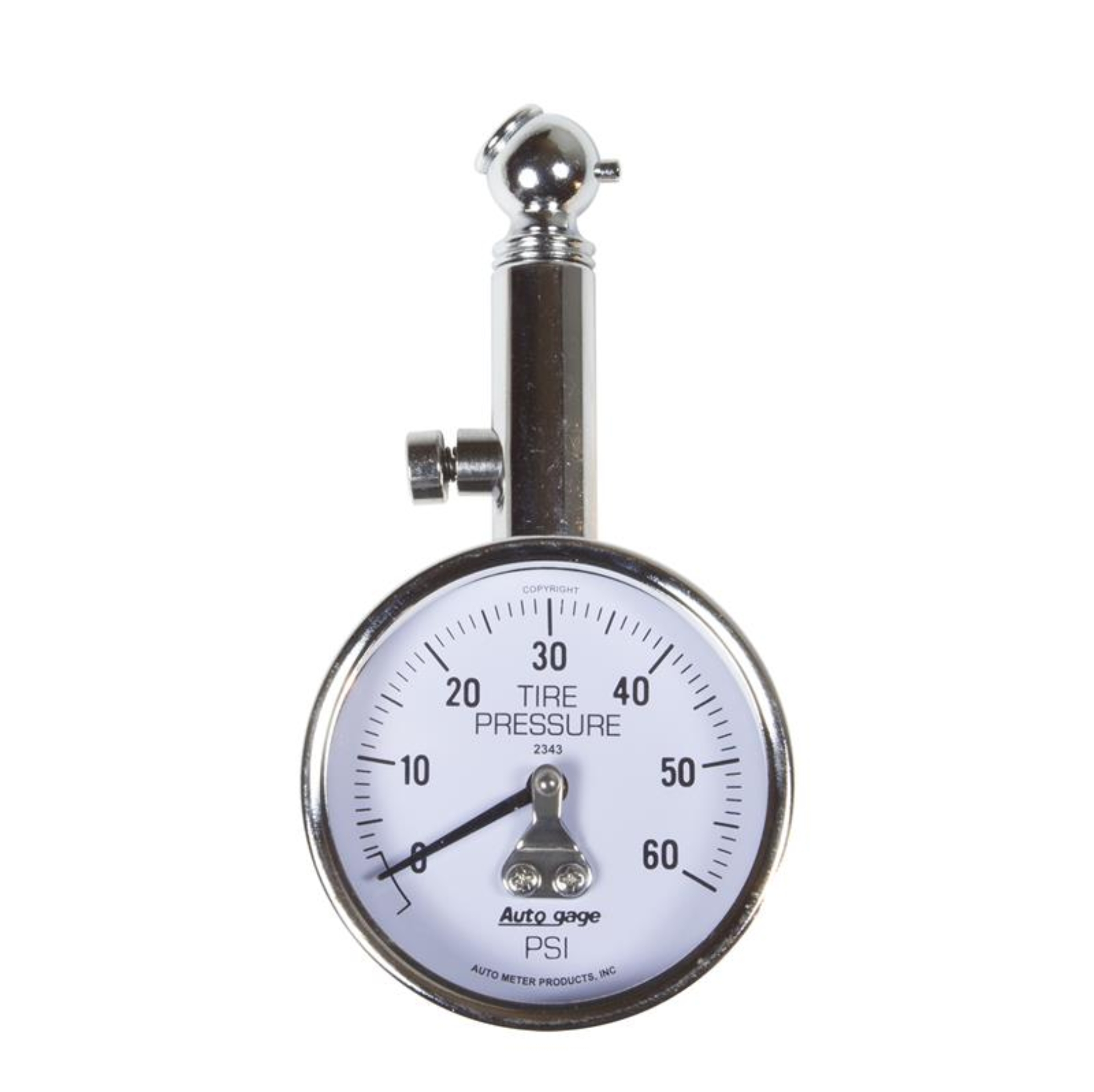 Picture of Autometer 60 PSi Peak/Hold Mechanical Tire Pressure Gauge