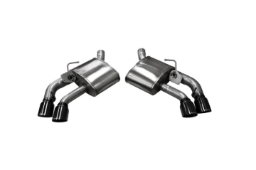 Picture of Corsa 2016-24 Chevrolet Camaro SS/ZL1 6.2L V8 Black Xtreme Axle-Back Exhaust (w/ Factory NPP Valve)