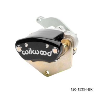 Picture of Wilwood Caliper-MC4 Mechanical Parking Brake-L/H - Black 2.00 MT 1.19in Piston .81in Disc