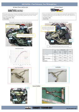 Picture of HKS SUPER TURBO MUFFLER GR SUPRA DB42 B58