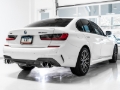 Picture of AWE Tuning 2019+ BMW M340i (G20) Non-Resonated Touring Edition Exhaust - Quad Chrome Silver Tips