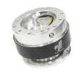 Picture of NRG Quick Release Gen 1.5 - Black Body / Carbon Fiber Ring