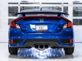 Picture of AWE Tuning 17-20 Honda Civic Si 1.5L Turbo Dual-to-Triple Tip Conversion Kit - Chrome Silver Tip