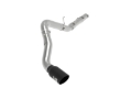 Picture of aFe Large-Bore HD 5in 409SS DPF-Back Exhaust System w/Black Tip 19-20 Ram Diesel Trucks L6-6.7L (td)