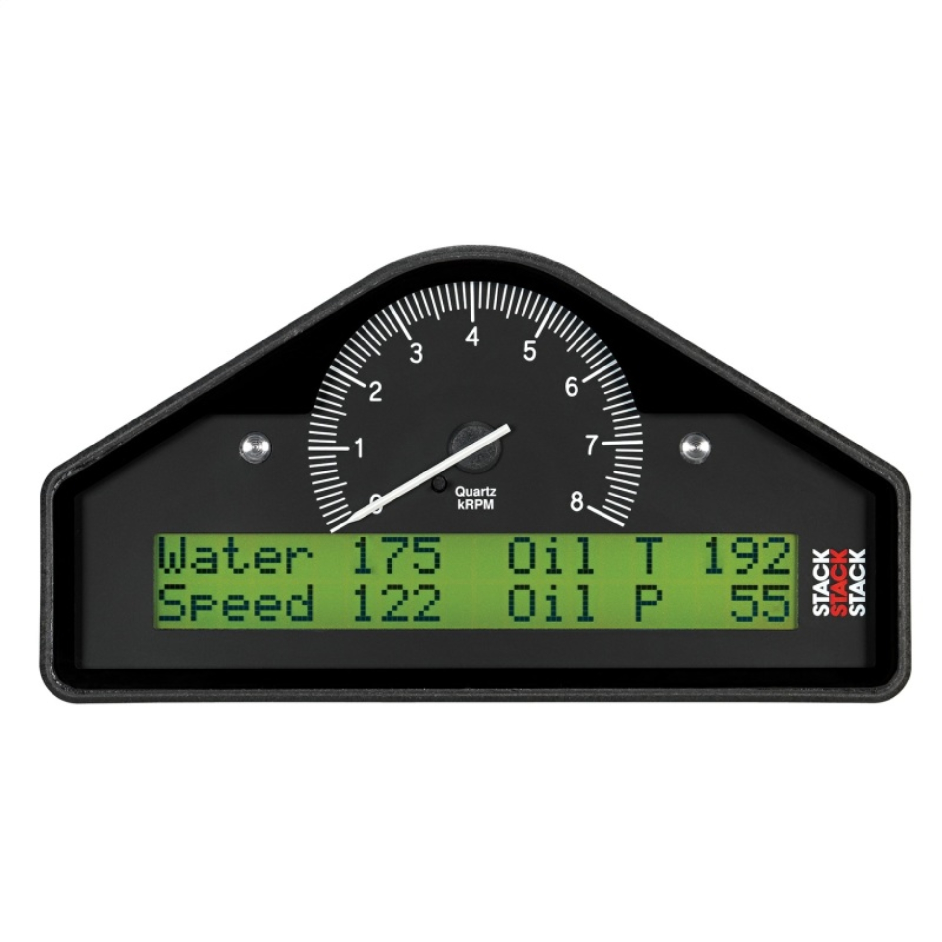 Picture of Autometer Stack Race Display Pre-Configured 0-8K RPM (PSI/DEG.F/MPH)