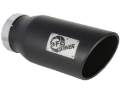 Picture of aFe Large-Bore HD 5in 409SS DPF-Back Exhaust System w/Black Tip 19-20 Ram Diesel Trucks L6-6.7L (td)