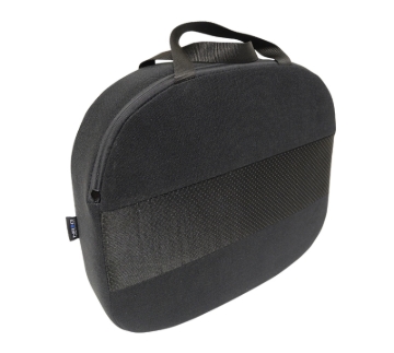 Picture of NRG Racing Seat Cushion - One Piece Memory Foam Nylon Black w/ White Stitching