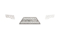 Picture of Road Armor 15-19 Chevy 2500 iDentity Rear Bumper Components - iD Mesh - Raw