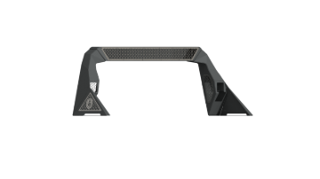 Picture of Road Armor 14-18 Chevy/GMC 1500 iD Headache Rack w/Bedrail Pods/40in Light Pod/Hyve Raw