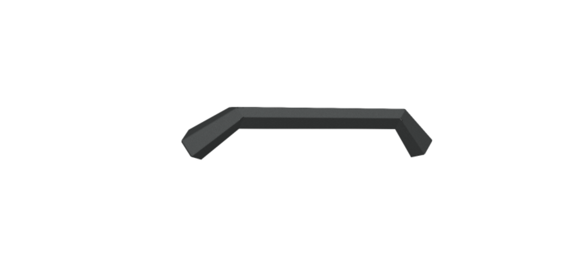 Picture of Road Armor 15-19 GMC 2500 SPARTAN Front Bumper Bolt-On Pre-Runner Guard - Tex Blk