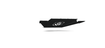 Picture of Road Armor 11-14 Chevy 2500 SPARTAN Front Bumper Bolt-On Skid Plate - Tex Blk