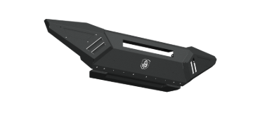 Picture of Road Armor 18-20 Jeep Wrangler JL SPARTAN Bolt-On Front Bumper Skid Plate Guard - Tex Blk