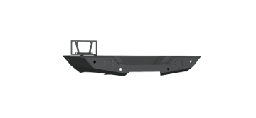 Picture of Road Armor 18-20 Jeep Wrangler JL SPARTAN Rear Bumper - Tex Blk