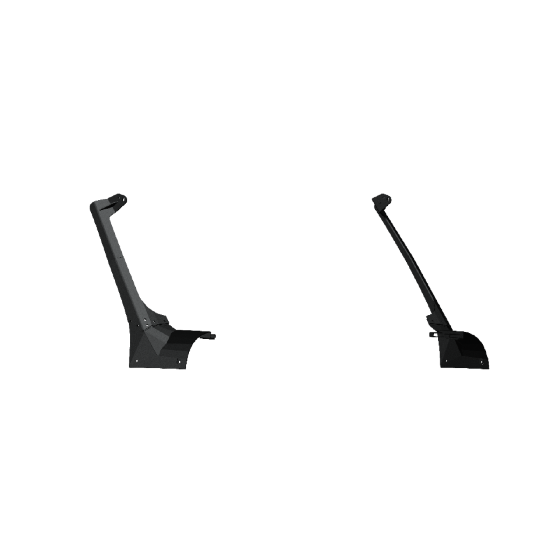Picture of Road Armor 18-20 Jeep Wrangler JL Stealth A-Pillar Mounts 52.25in RIGID Array Only - Tex Blk