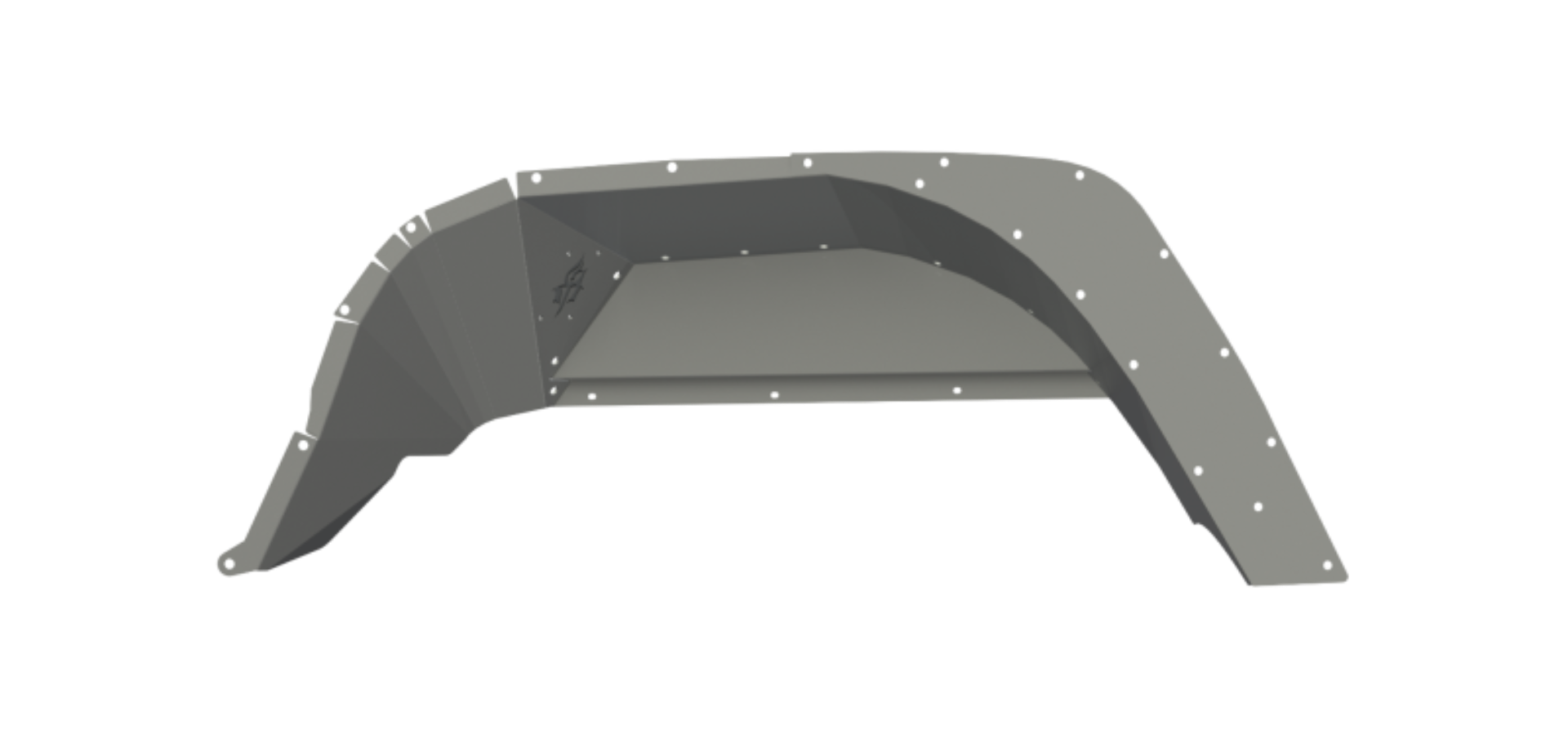Picture of Road Armor 2020 Jeep Gladiator JT Stealth Rear Fender Liner Body Armor - Raw