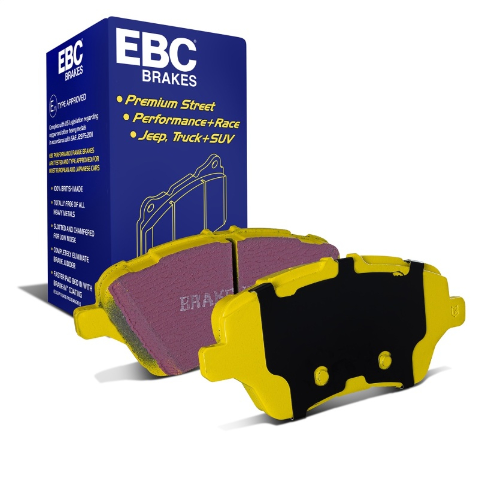 Picture of EBC Yellowstuff Brake Pad Sets - DP42149R
