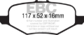 Picture of EBC Redstuff Brake Pad Sets - DP31887C