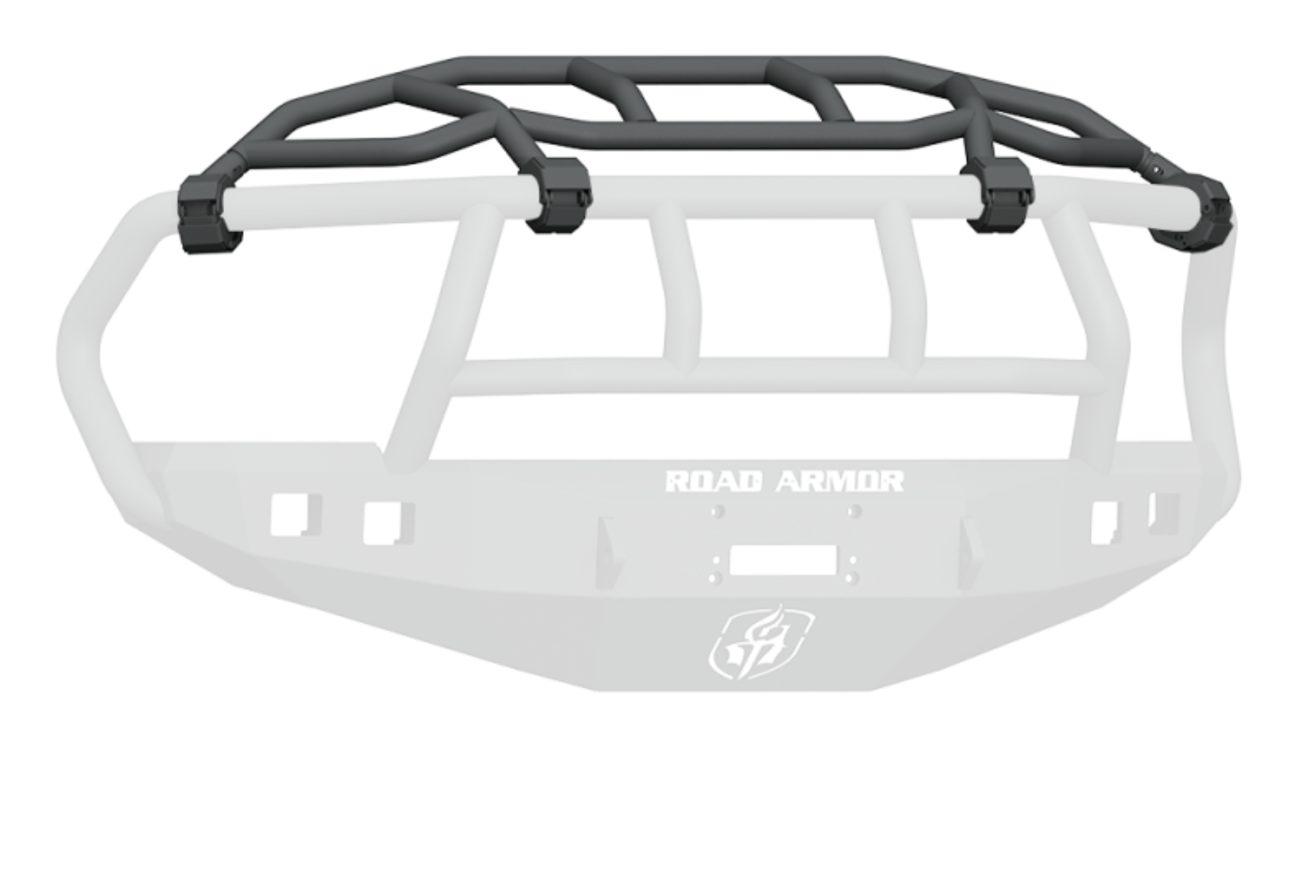 Picture of Road Armor 10-18 Ram 1500/2500 Stealth Front Intimidator Guard Only - Tex Blk