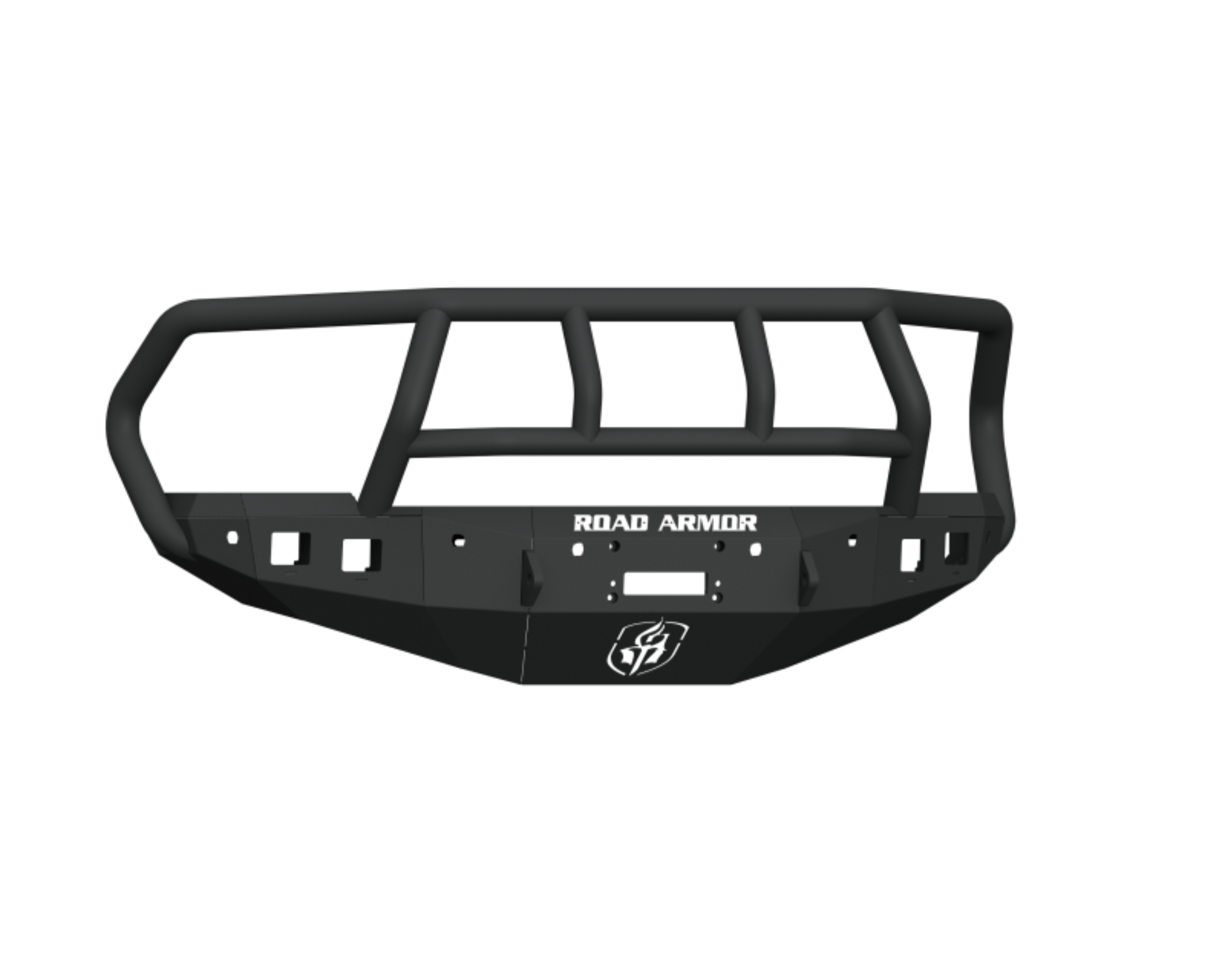 Picture of Road Armor 16-18 Ram 2500 Stealth Front Winch Bumper w/Titan II Guard/6 Sensor Holes - Tex Blk