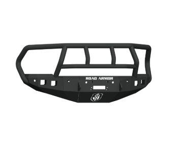 Picture of Road Armor 16-18 Ram 2500 Stealth Front Winch Bumper w/Titan II Guard/6 Sensor Holes - Tex Blk