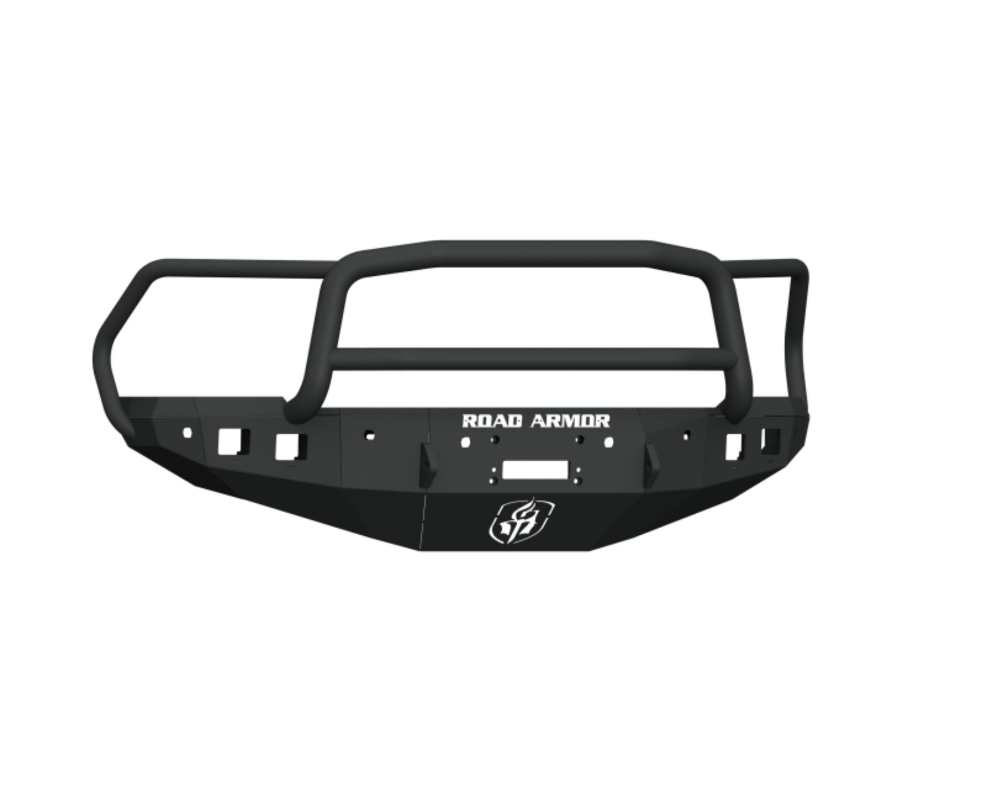 Picture of Road Armor 16-18 Ram 2500 Stealth Front Winch Bumper w/Lonestar Guard/6 Sensor Holes - Tex Blk