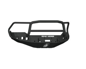 Picture of Road Armor 13-18 Ram 1500 Stealth Front Winch Bumper w/Lonestar Guard - Tex Blk
