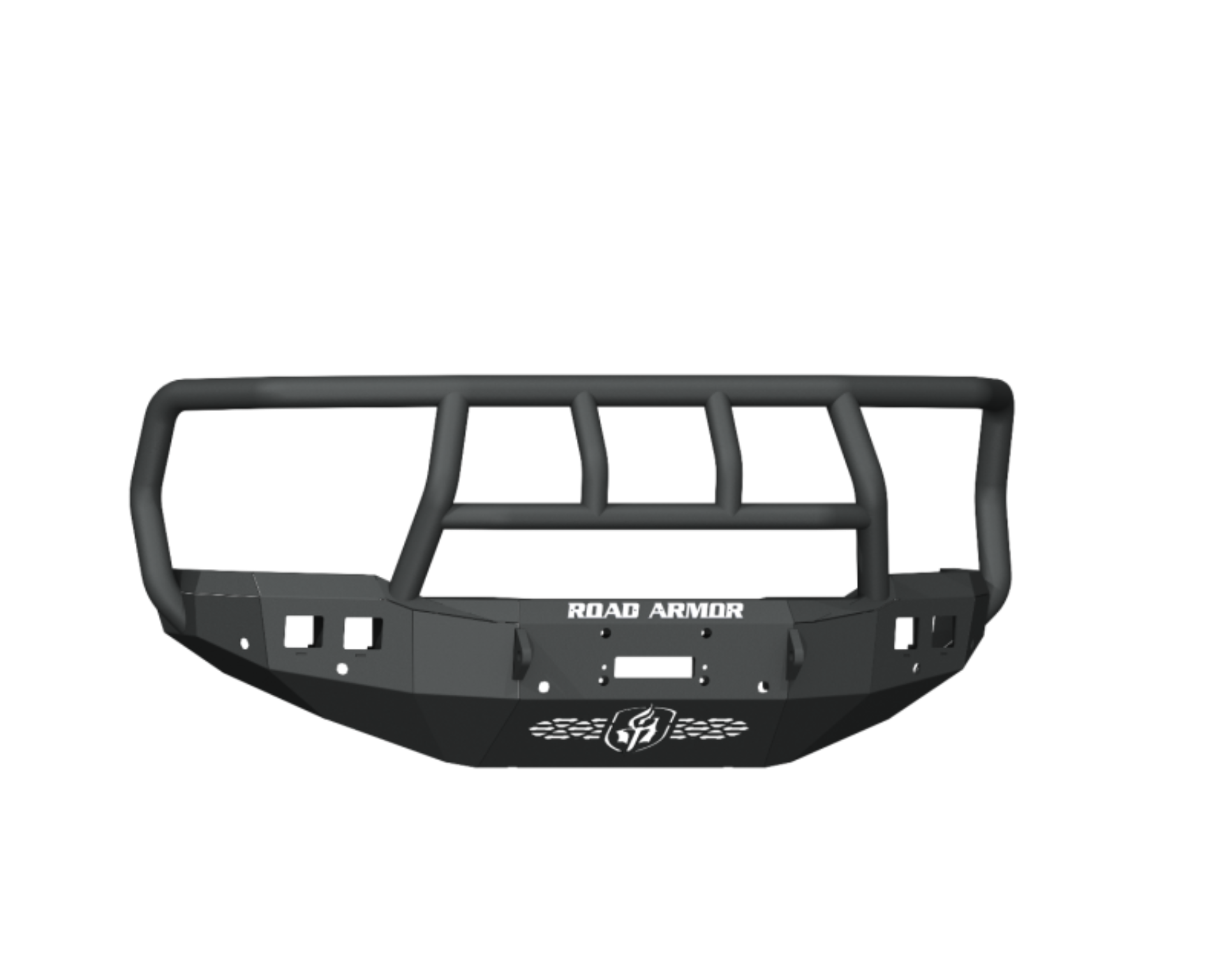 Picture of Road Armor 19-20 Ram 2500 Stealth Front Winch Bumper w/Titan II Guard/6 Sensor Holes - Tex Blk