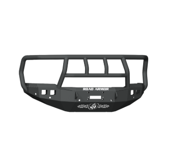 Picture of Road Armor 19-20 Ram 2500 Stealth Front Winch Bumper w/Titan II Guard/6 Sensor Holes - Tex Blk