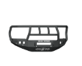 Picture of Road Armor 19-20 Ram 2500 Stealth Front Bumper w/Titan II Guard/6 Sensor Holes - Tex Blk