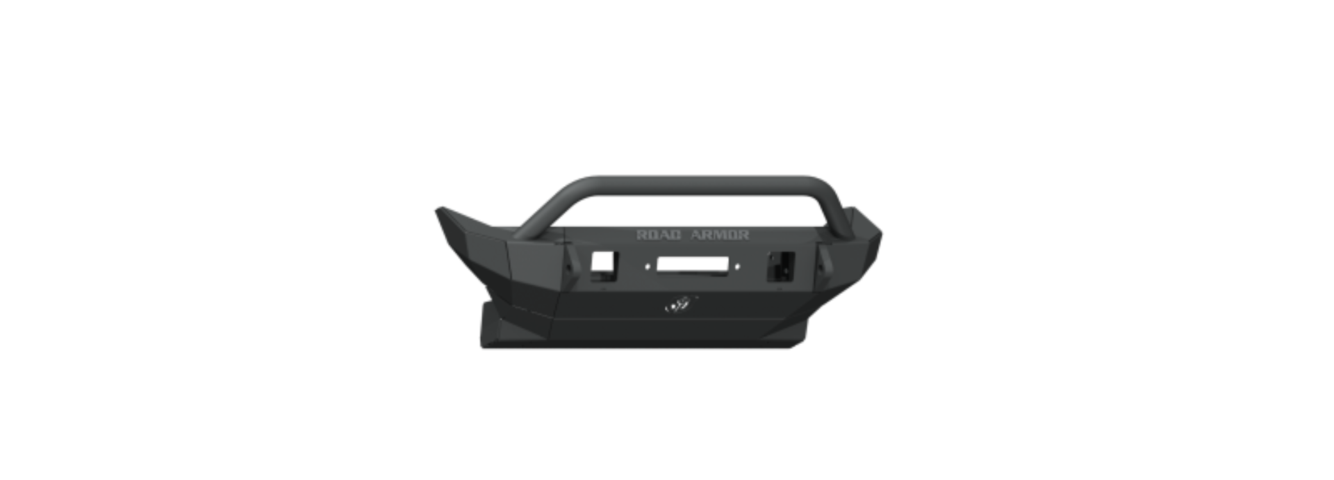 Picture of Road Armor 18-20 Jeep Wrangler JL Stealth Front Winch Bumper w/Pre-Runner Mid Width - Tex Blk