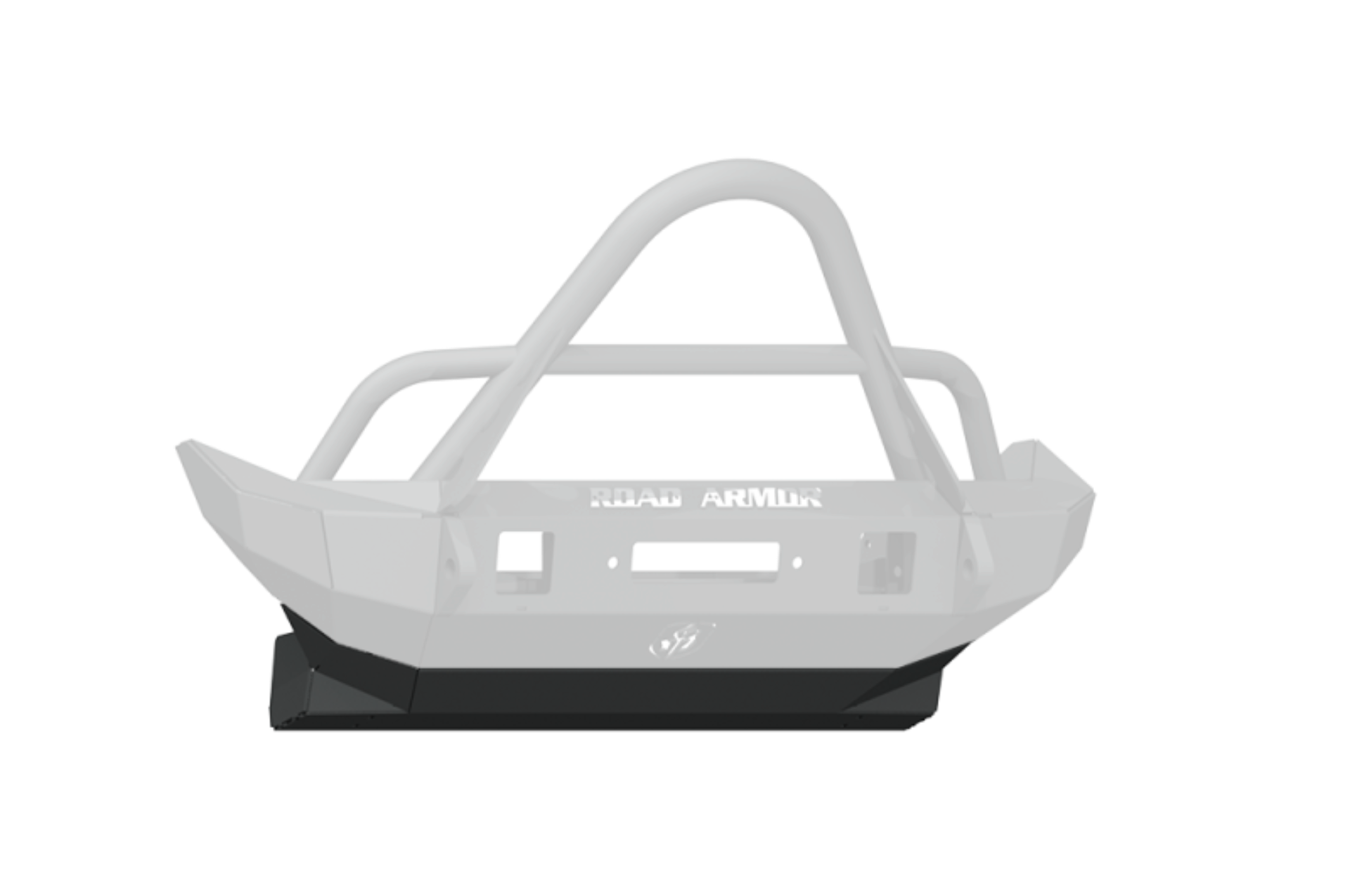 Picture of Road Armor 18-20 Jeep Wrangler JL Stealth Front Skid Plate Mid Width - Tex Blk