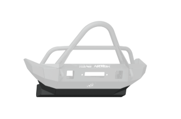 Picture of Road Armor 18-20 Jeep Wrangler JL Stealth Front Skid Plate Mid Width - Tex Blk