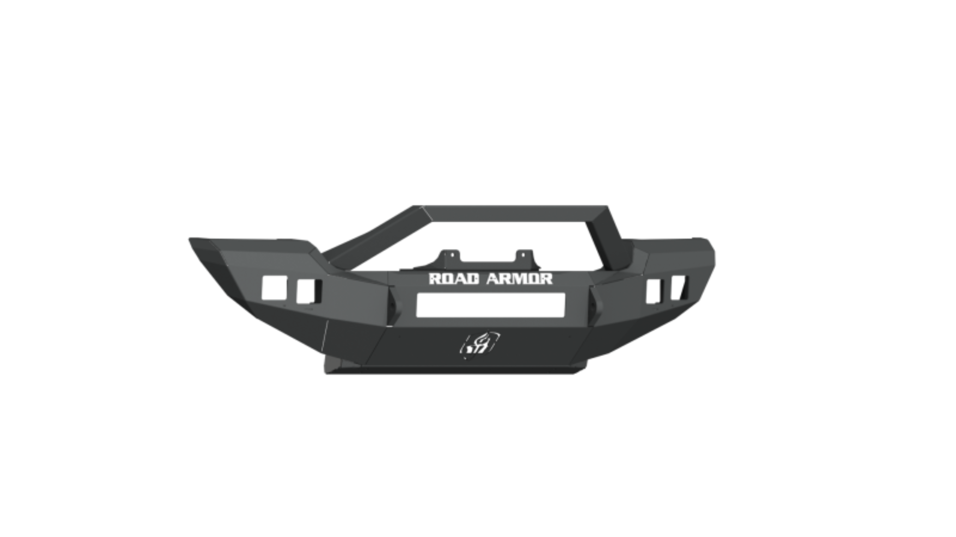 Picture of Road Armor 18-20 Jeep Wrangler JL Sport Stealth Front Winch Bumper w/Bar Full Width - Tex Blk