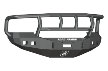 Picture of Road Armor 05-07 Ford F-250 Stealth Front Winch Bumper w/Titan II Guard Wide Flare - Tex Blk