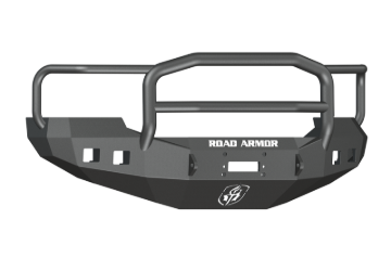 Picture of Road Armor 05-07 Ford F-250 Stealth Front Winch Bumper w/Lonestar Guard - Tex Blk