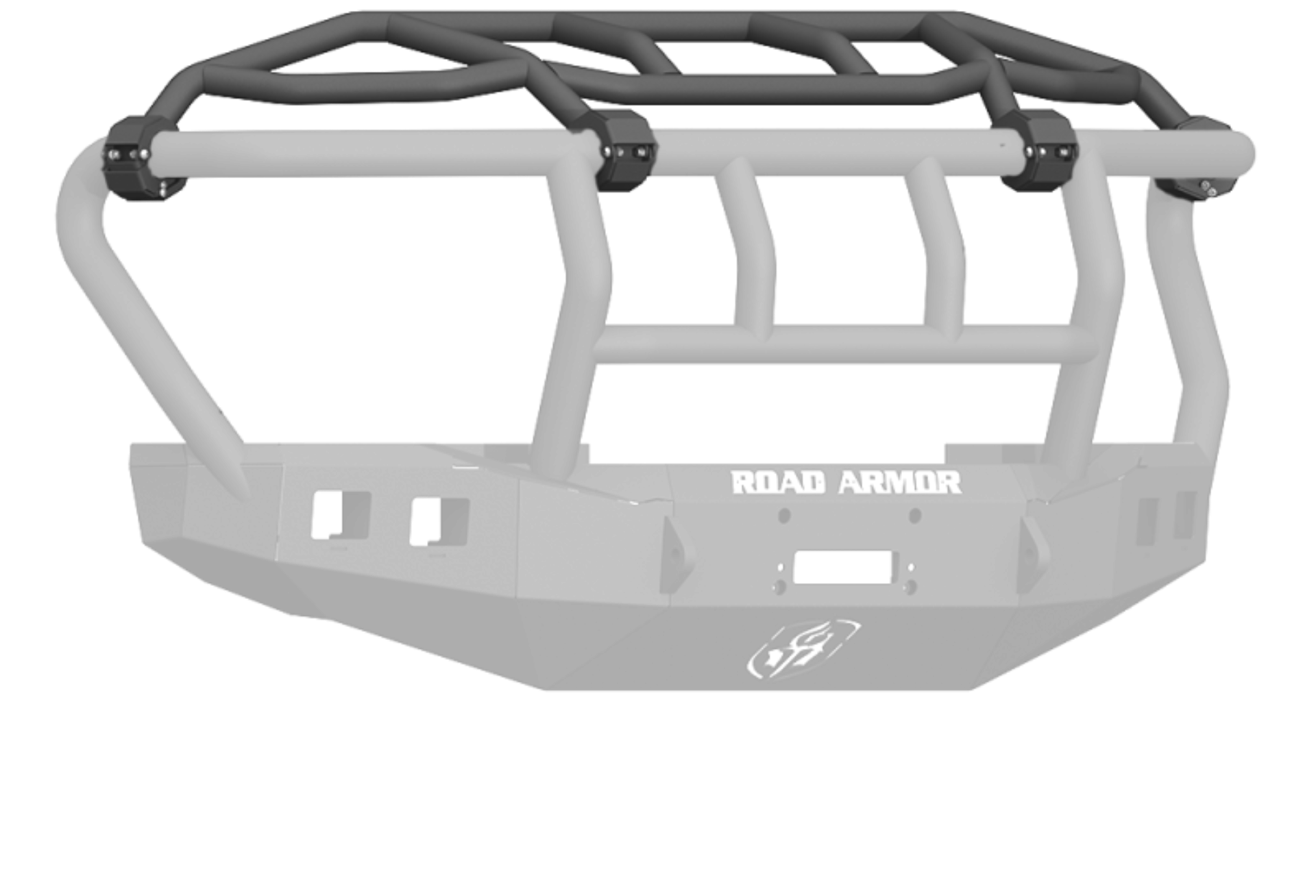Picture of Road Armor 11-19 Ford F-250 Stealth Front Intimidator Guard Only - Tex Blk