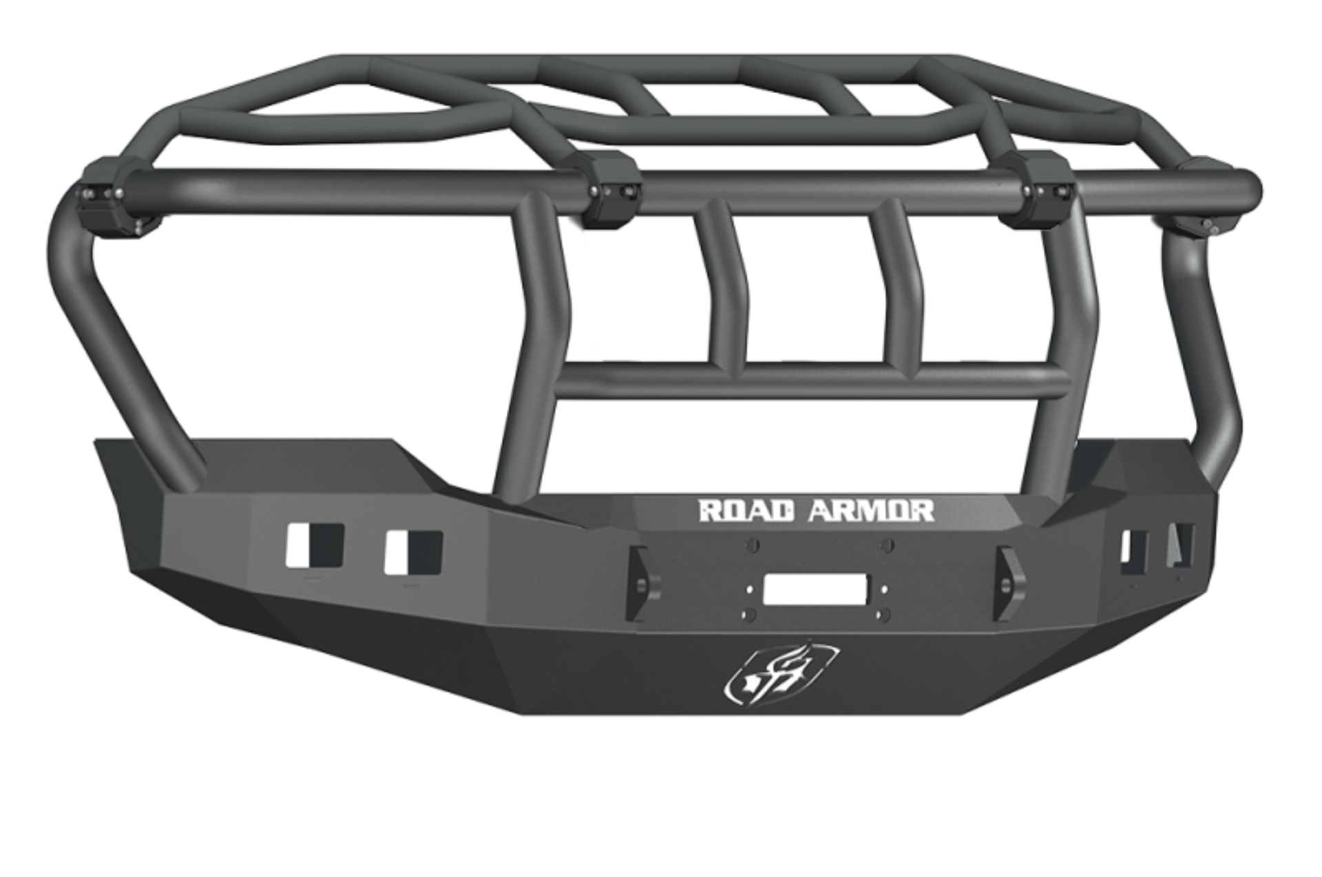 Picture of Road Armor 11-16 Ford F-250 Stealth Front Winch Bumper w/Intimidator Guard - Tex Blk